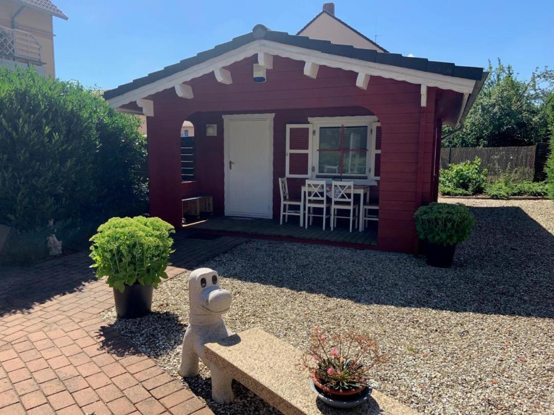 Neu! Ferienhuette Tiny House Villa Schoningen Exterior foto