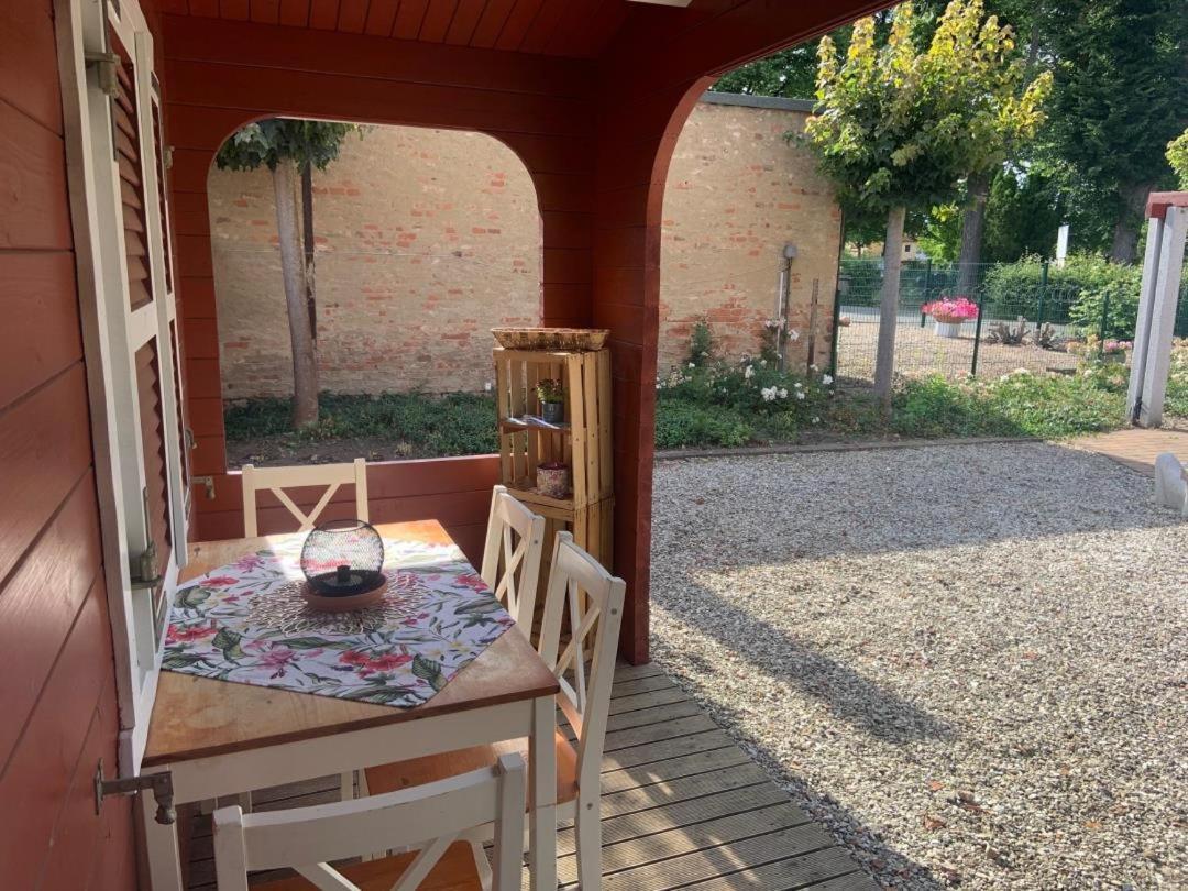 Neu! Ferienhuette Tiny House Villa Schoningen Exterior foto