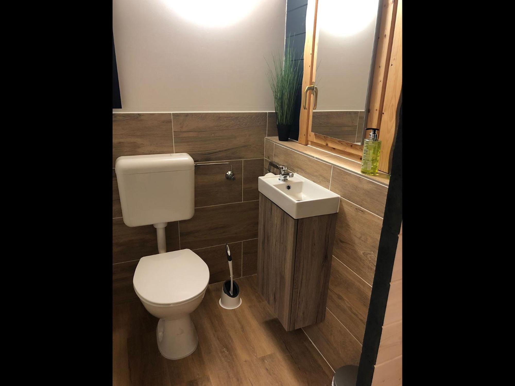Neu! Ferienhuette Tiny House Villa Schoningen Exterior foto