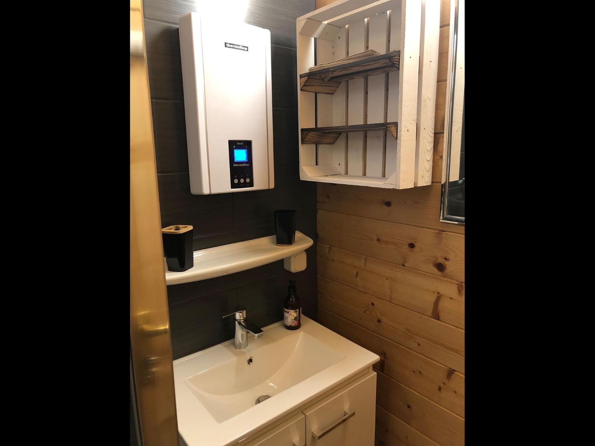 Neu! Ferienhuette Tiny House Villa Schoningen Exterior foto