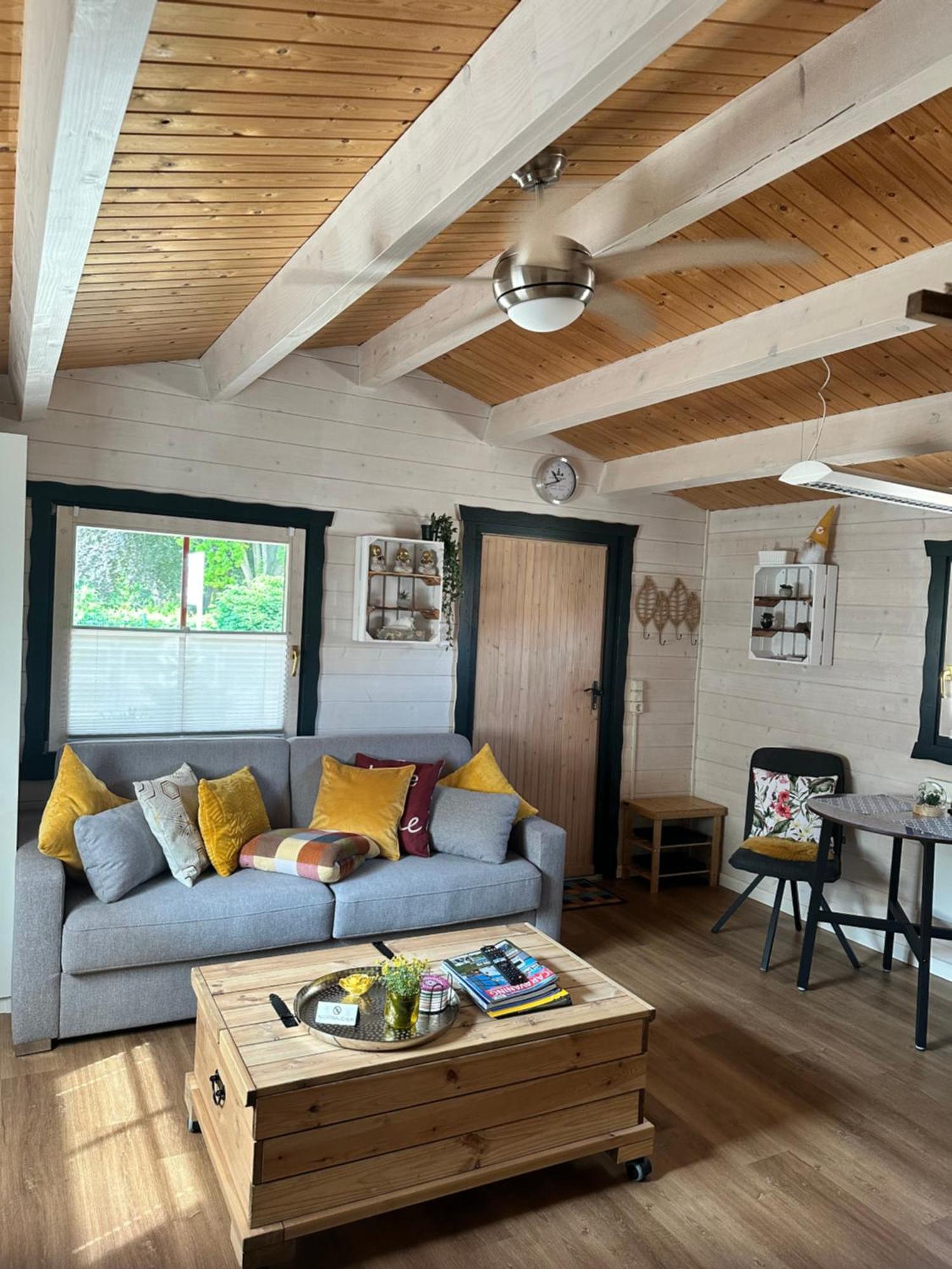 Neu! Ferienhuette Tiny House Villa Schoningen Exterior foto